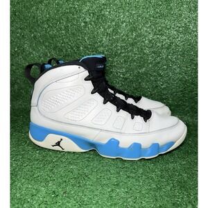 Nike Air Jordan 9 Retro 2024 Powder Blue Men's Size 11 UNC Basketball Shoes